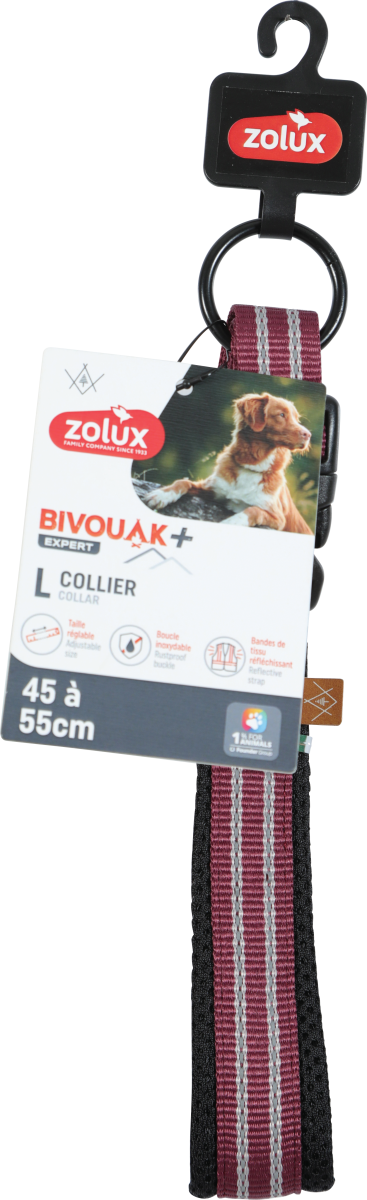 BVK Collar Red, 20 mm, 45-55 cm